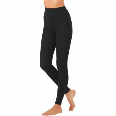 WARNER'S No Muffin Top Leggings Women's size XS SEAMLESS, Black*